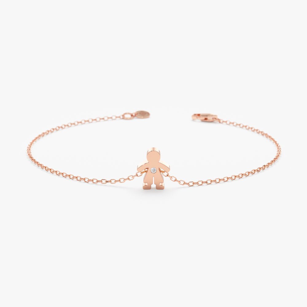 Baby Boy Diamond Bracelet