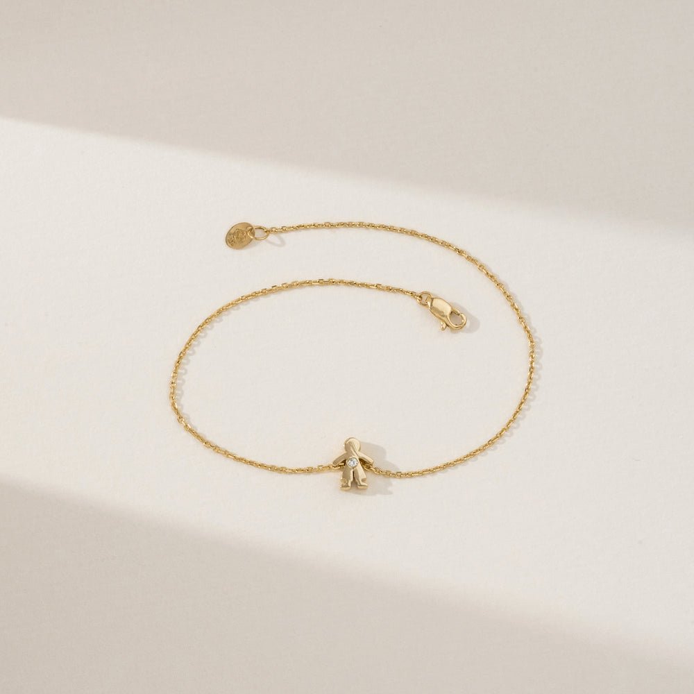 Baby Boy Diamond Bracelet