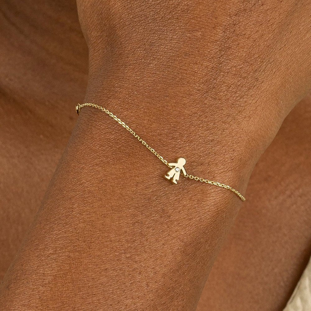 Baby Boy Diamond Bracelet