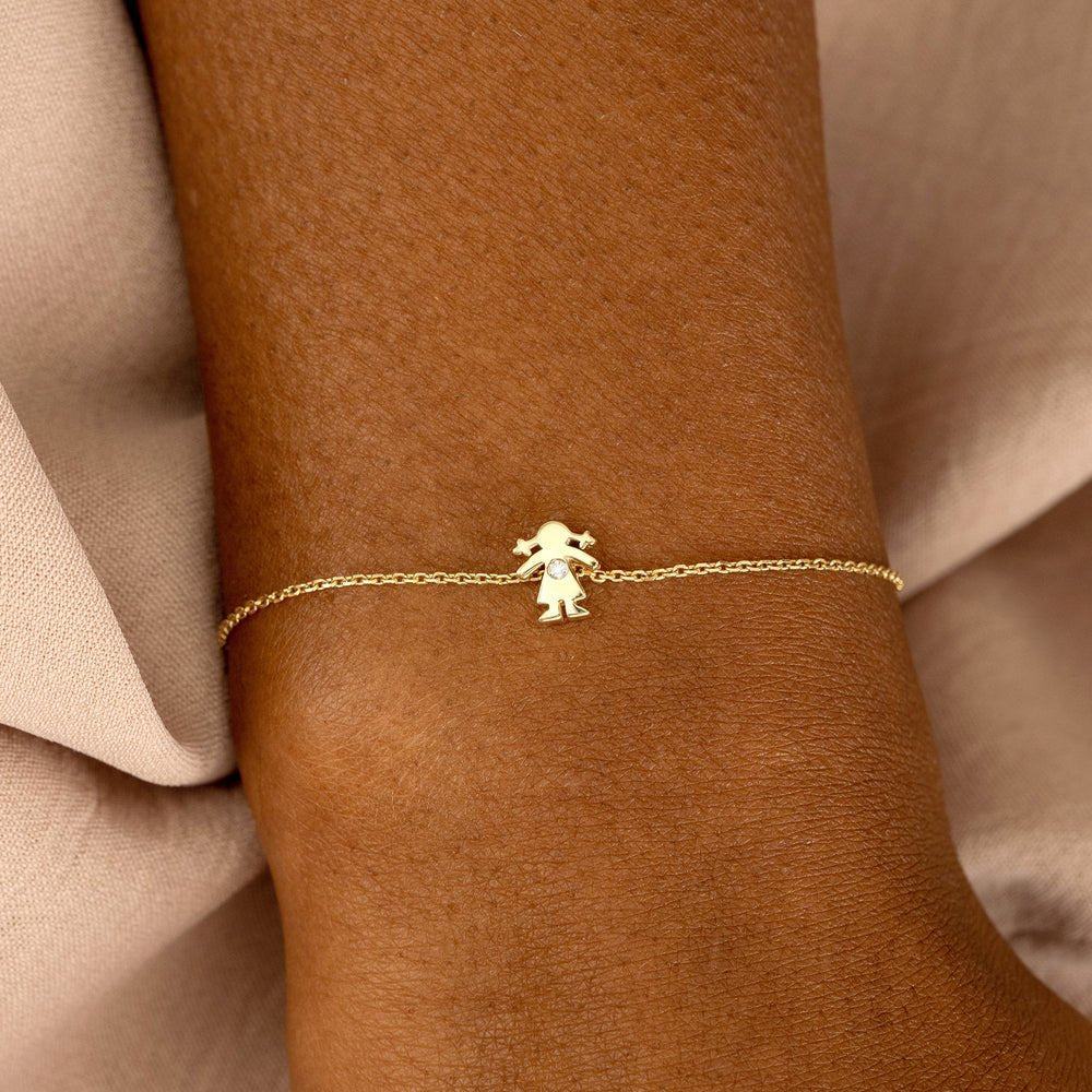 Baby Girl Diamond Bracelet