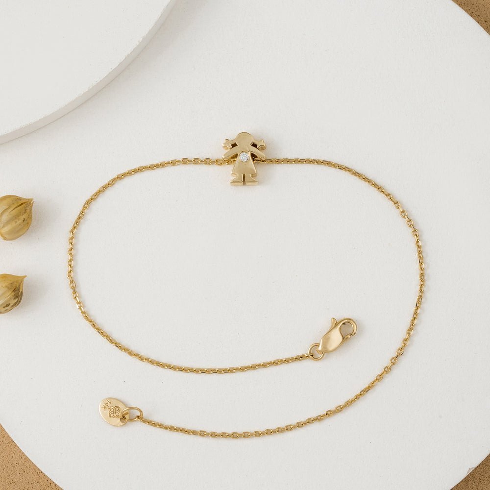 Baby Girl Diamond Bracelet