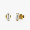 Baguette Natural Diamond Studs