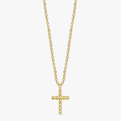 Beaded Cross Necklace