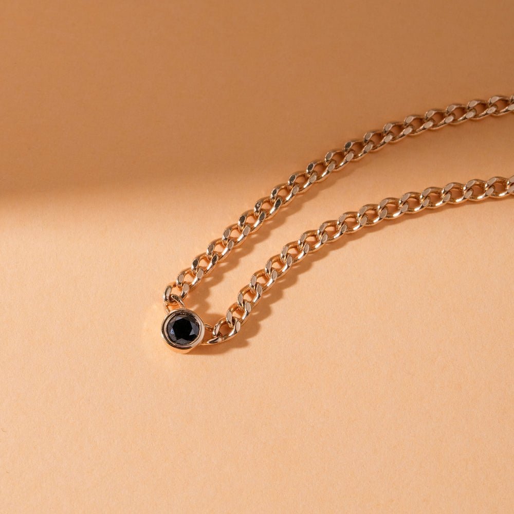 Black Diamond Cuban Chain