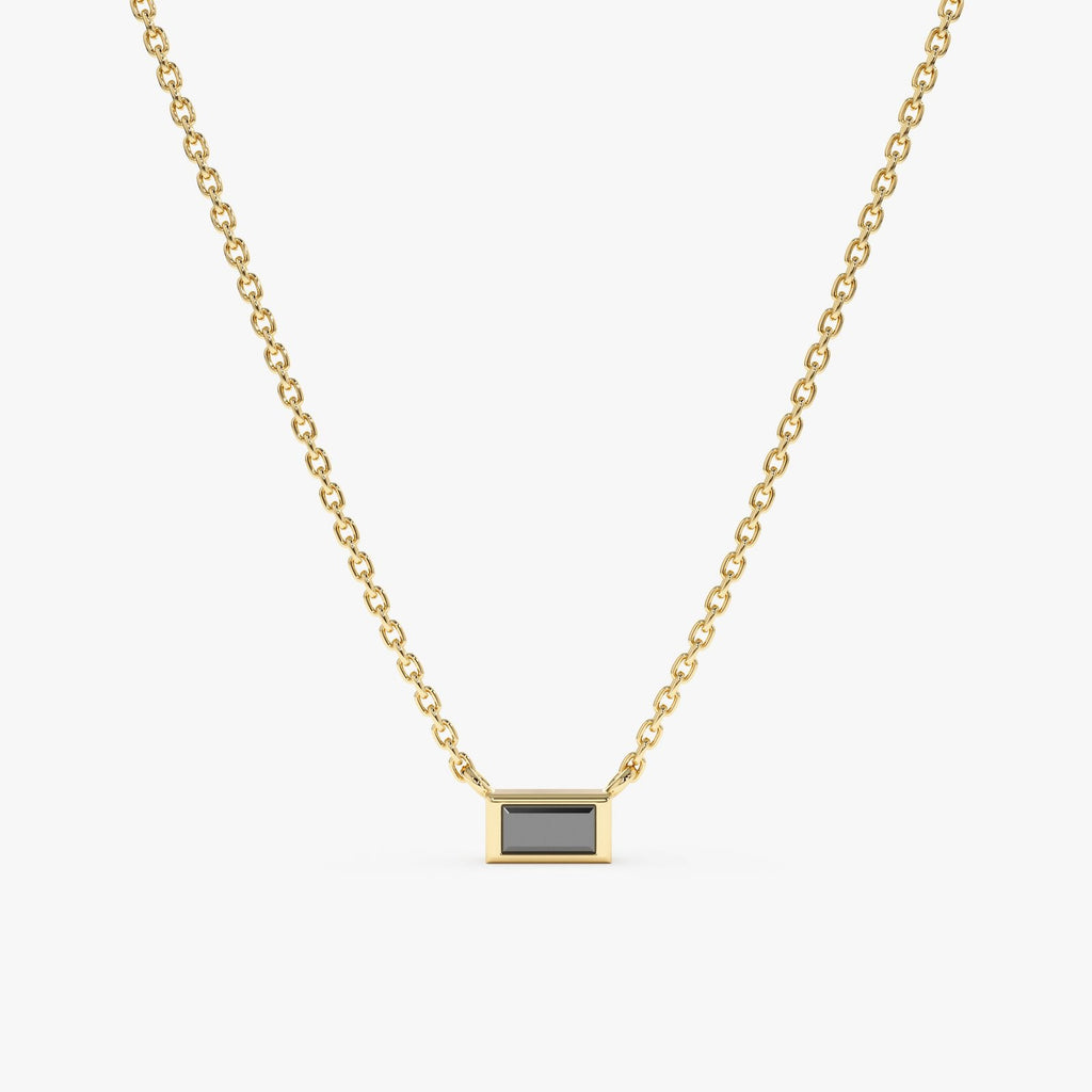 Black Diamond Necklace
