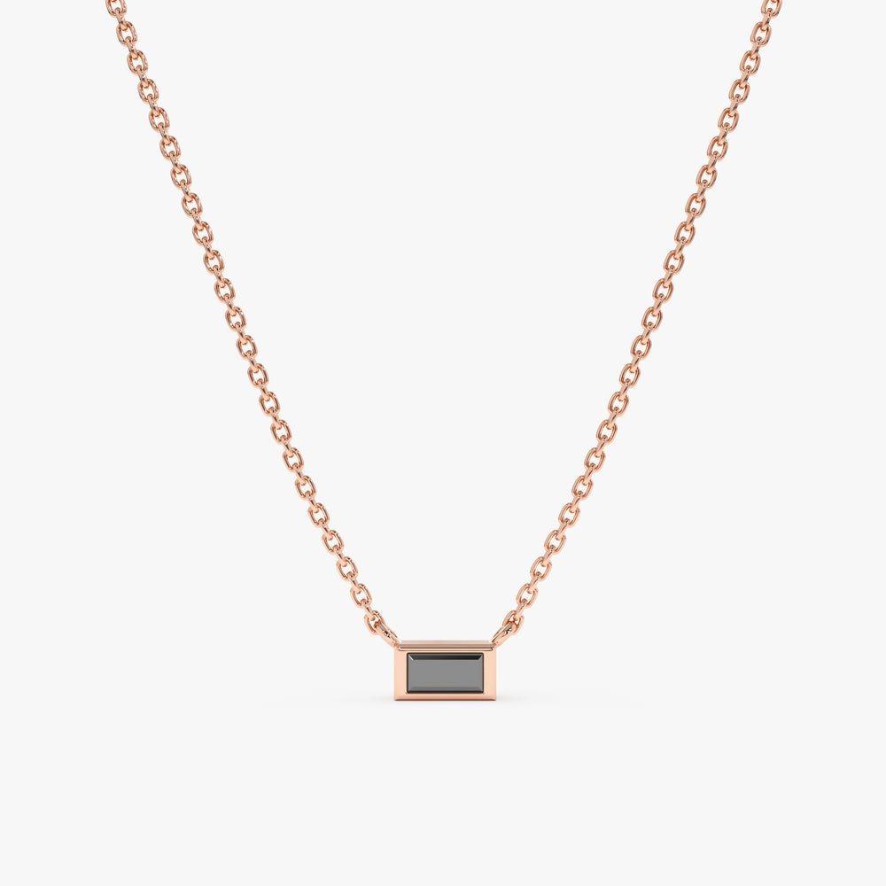 Black Diamond Necklace