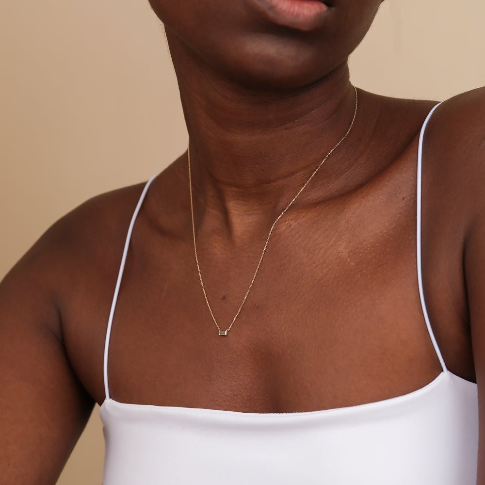 Black Diamond Necklace