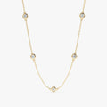 Bold Diamond By The Yard Necklace