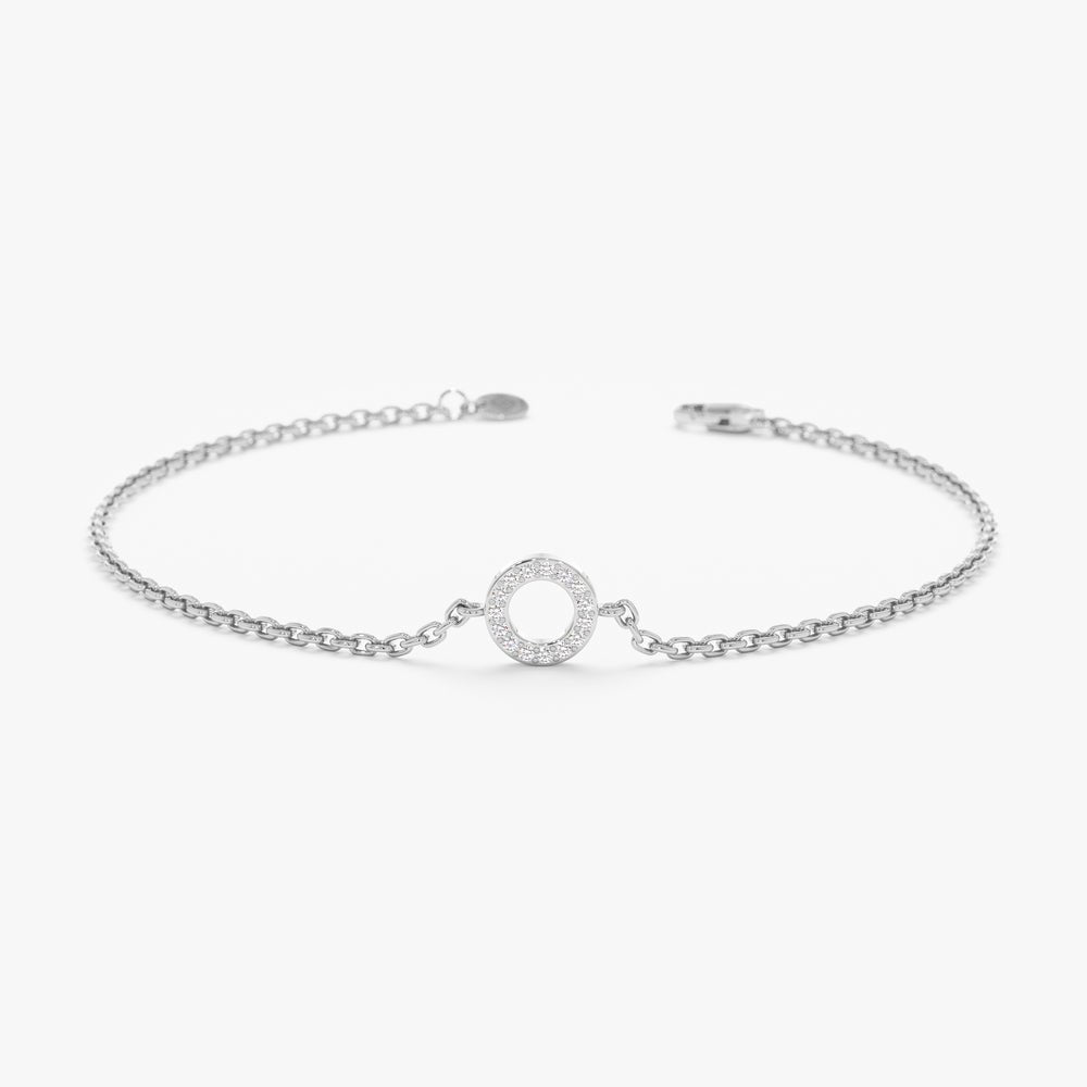 Circle Diamond Bracelet