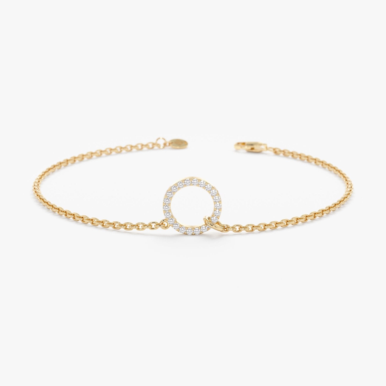 Circle Diamond Bracelet
