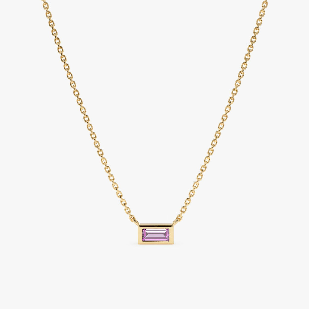 Dainty Amethyst Necklace