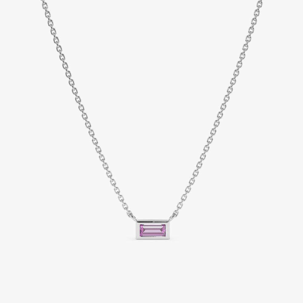 Dainty Amethyst Necklace