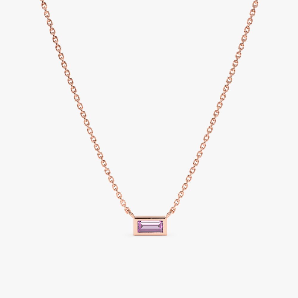 Dainty Amethyst Necklace