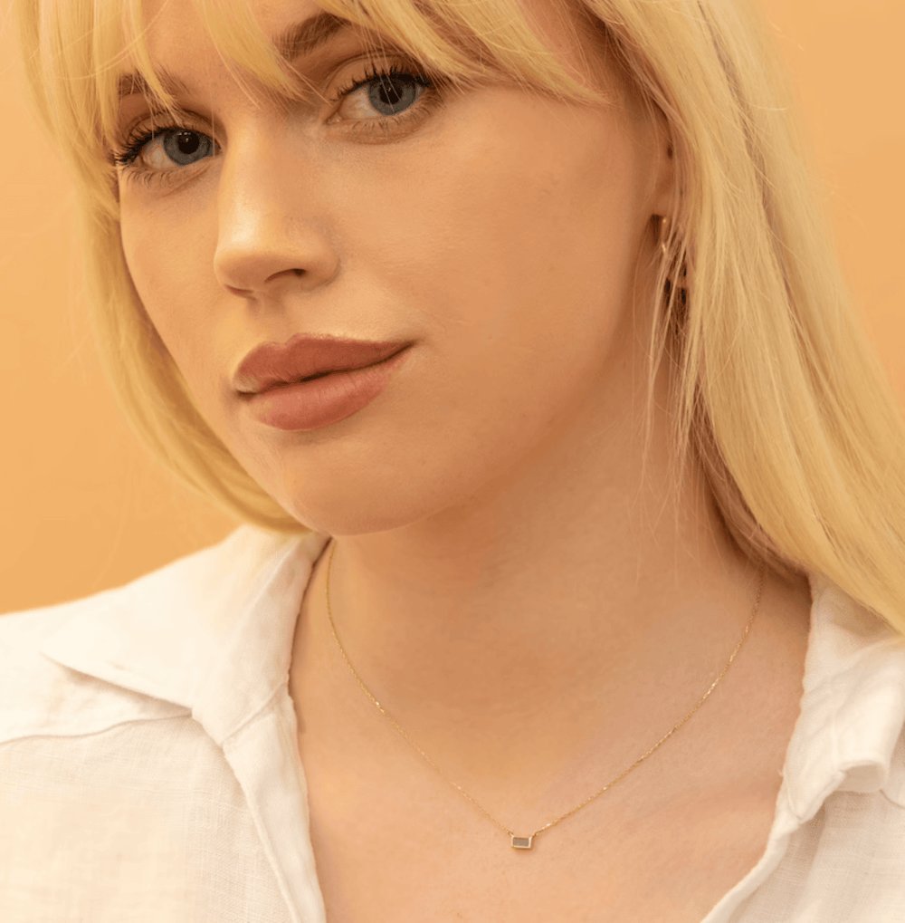 Dainty Labradorite Necklace