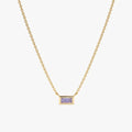 Dainty Moonstone Necklace