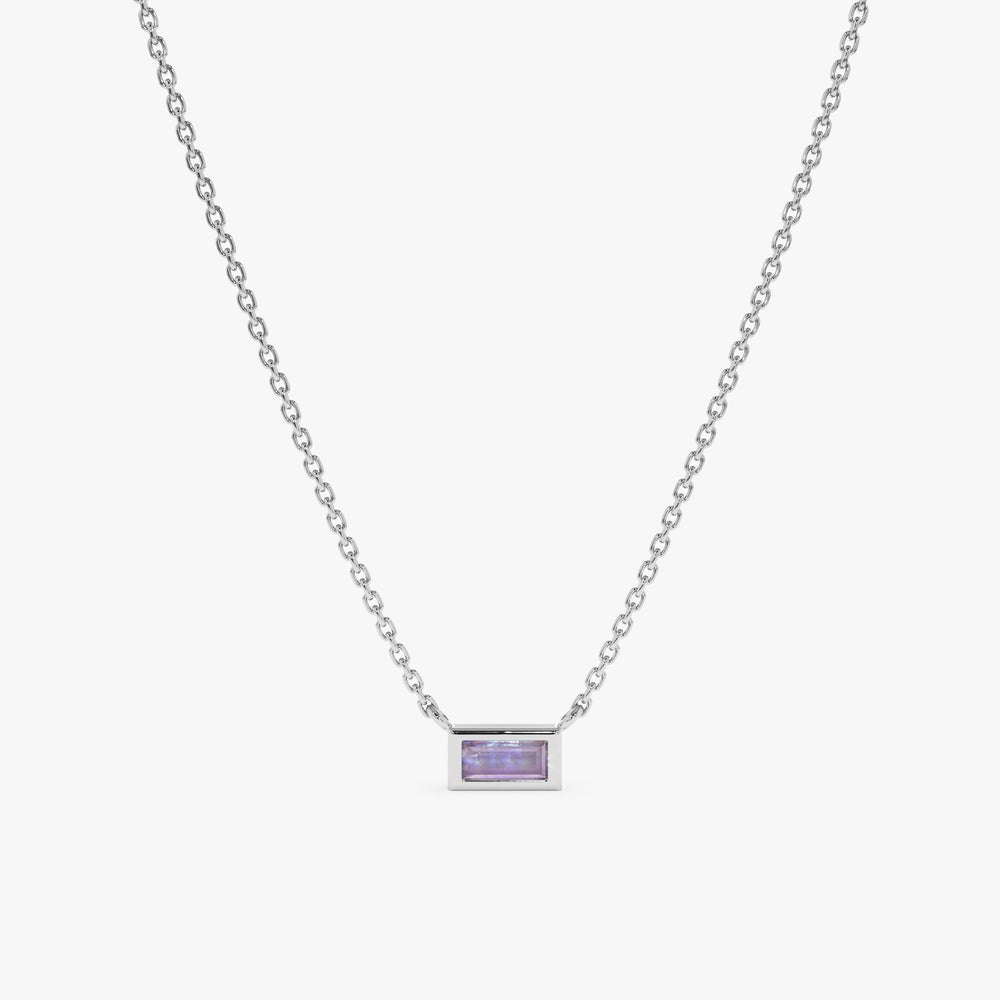 Dainty Moonstone Necklace