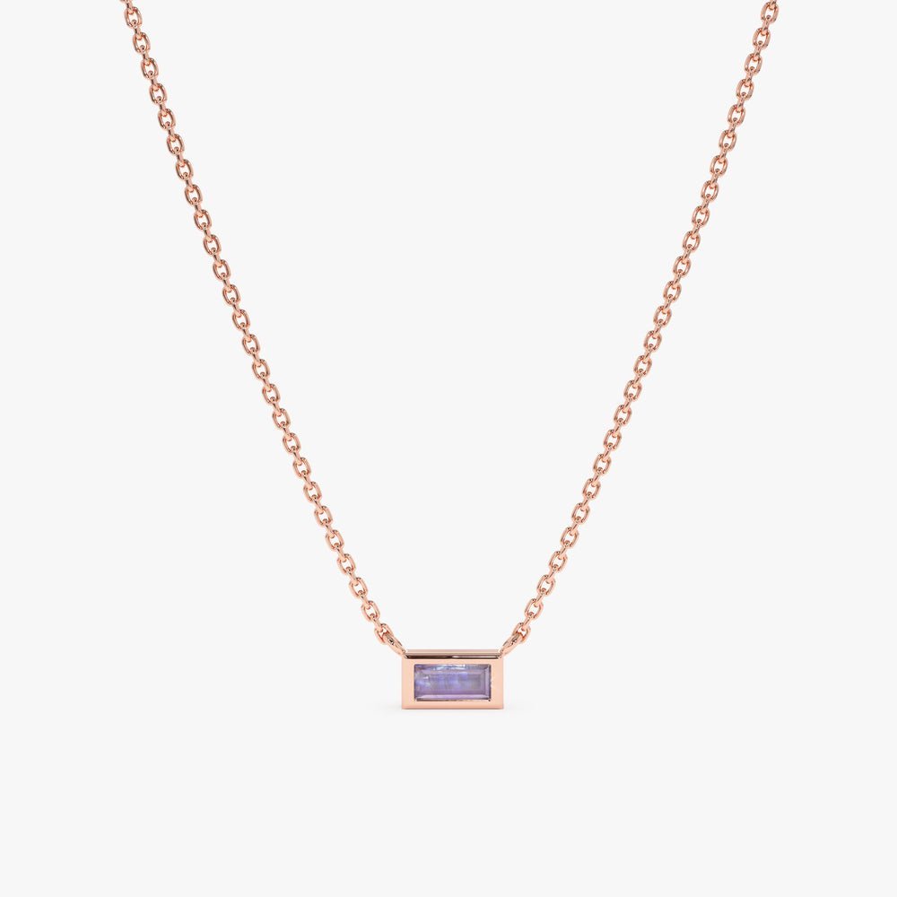 Dainty Moonstone Necklace