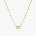 Dainty Natural Diamond Necklace