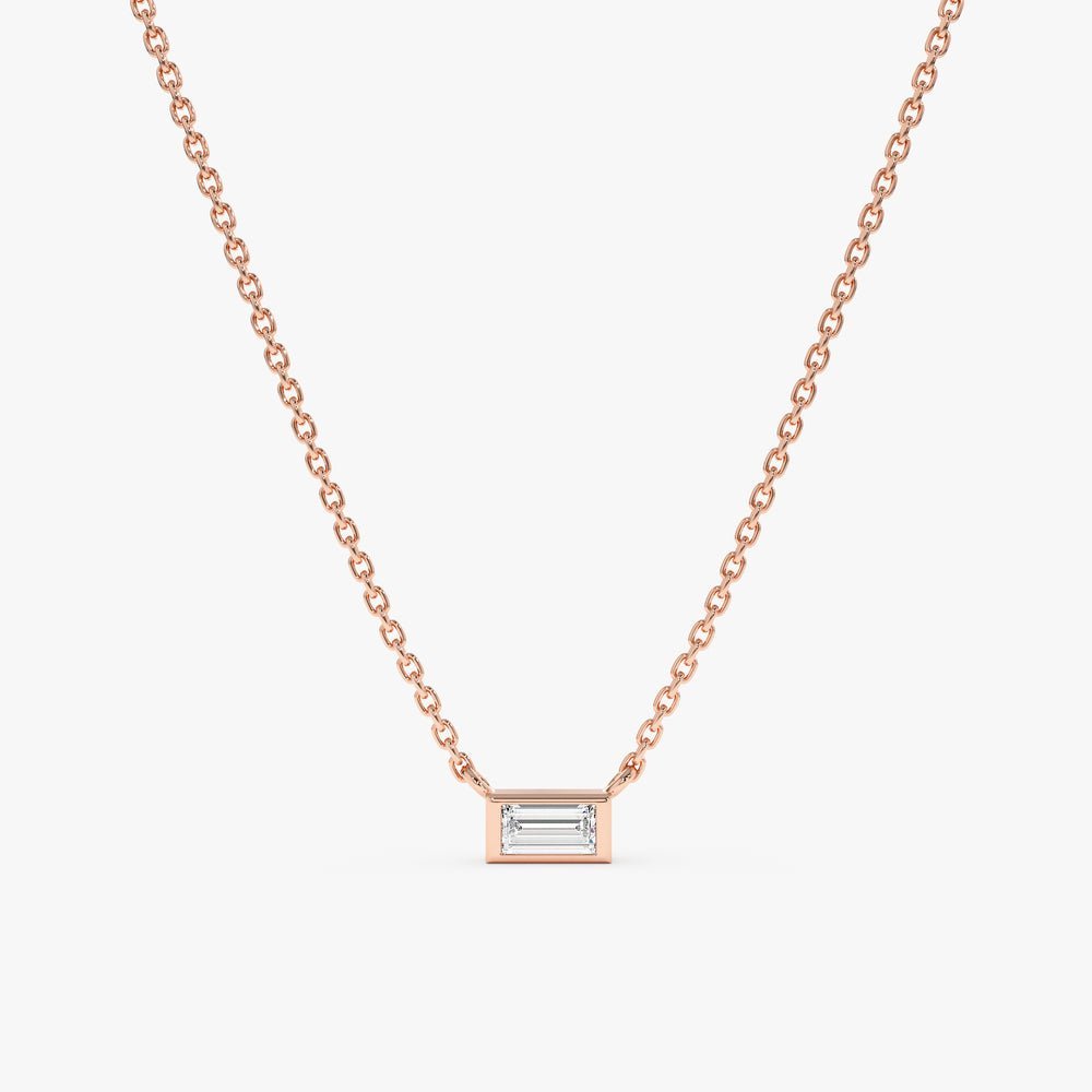 Dainty Natural Diamond Necklace