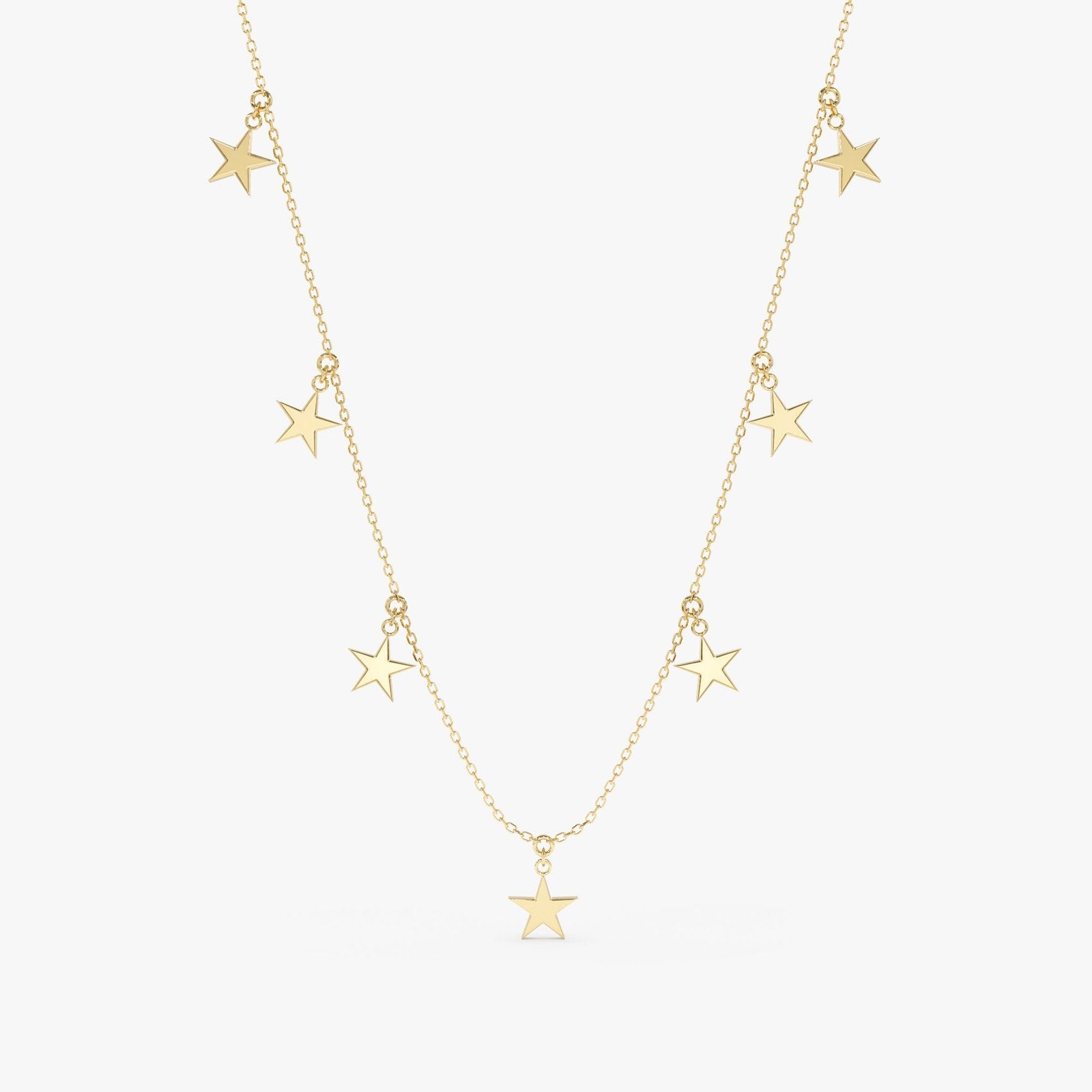 Dainty Star Drop Necklace