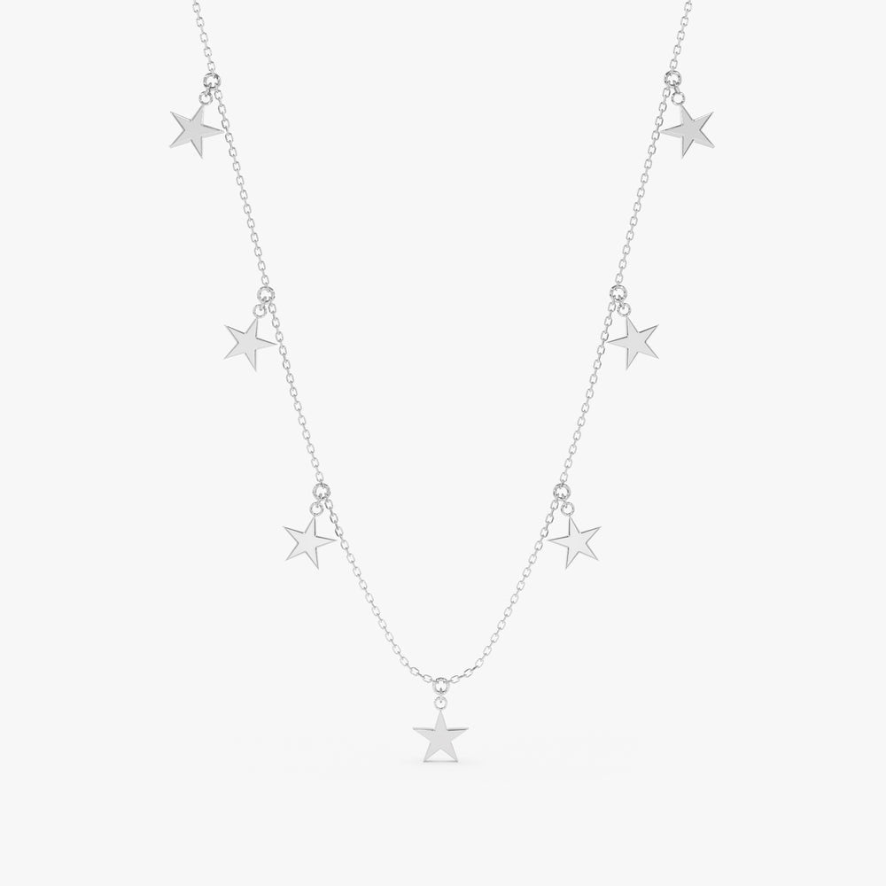Dainty Star Drop Necklace