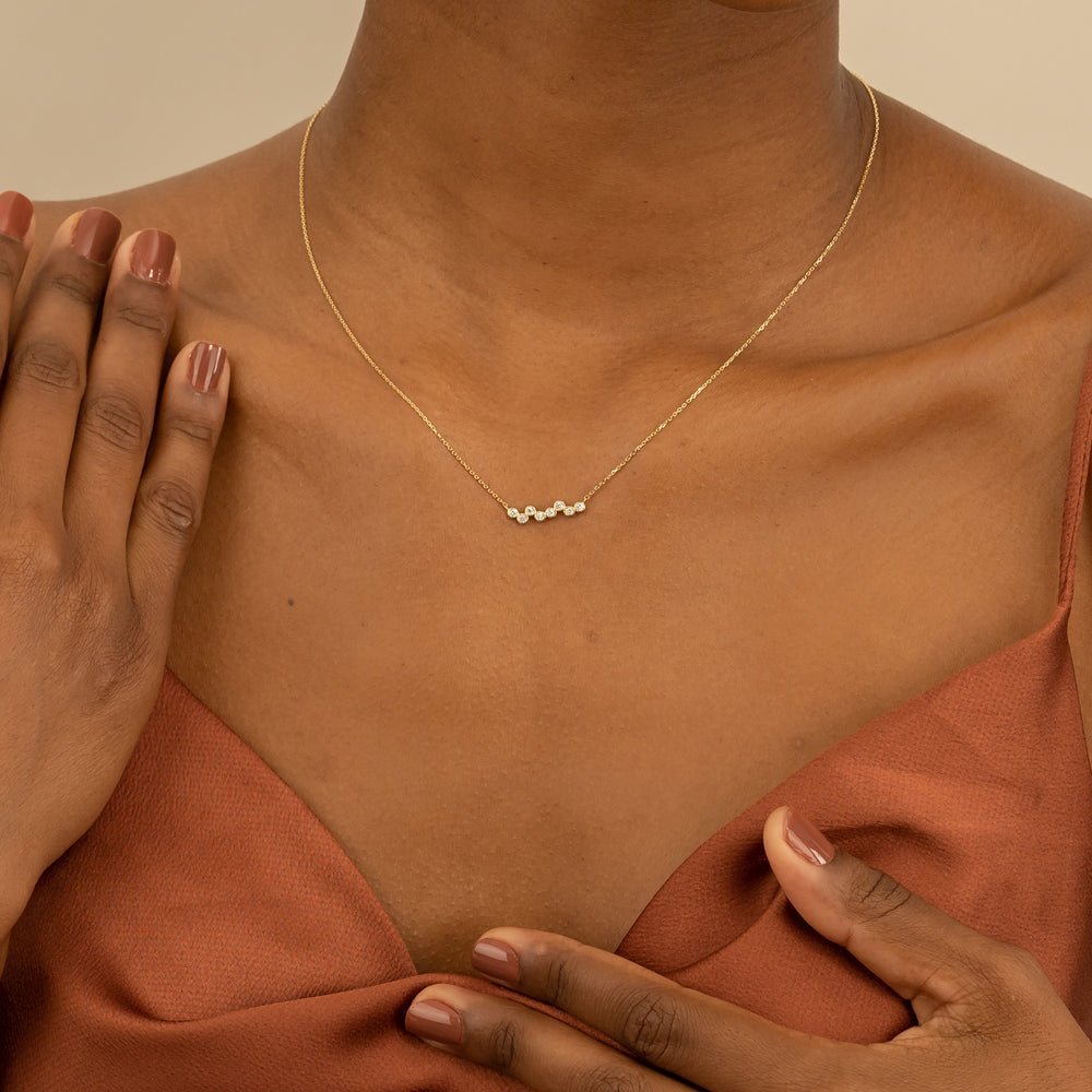 Diamond Bubble Necklace