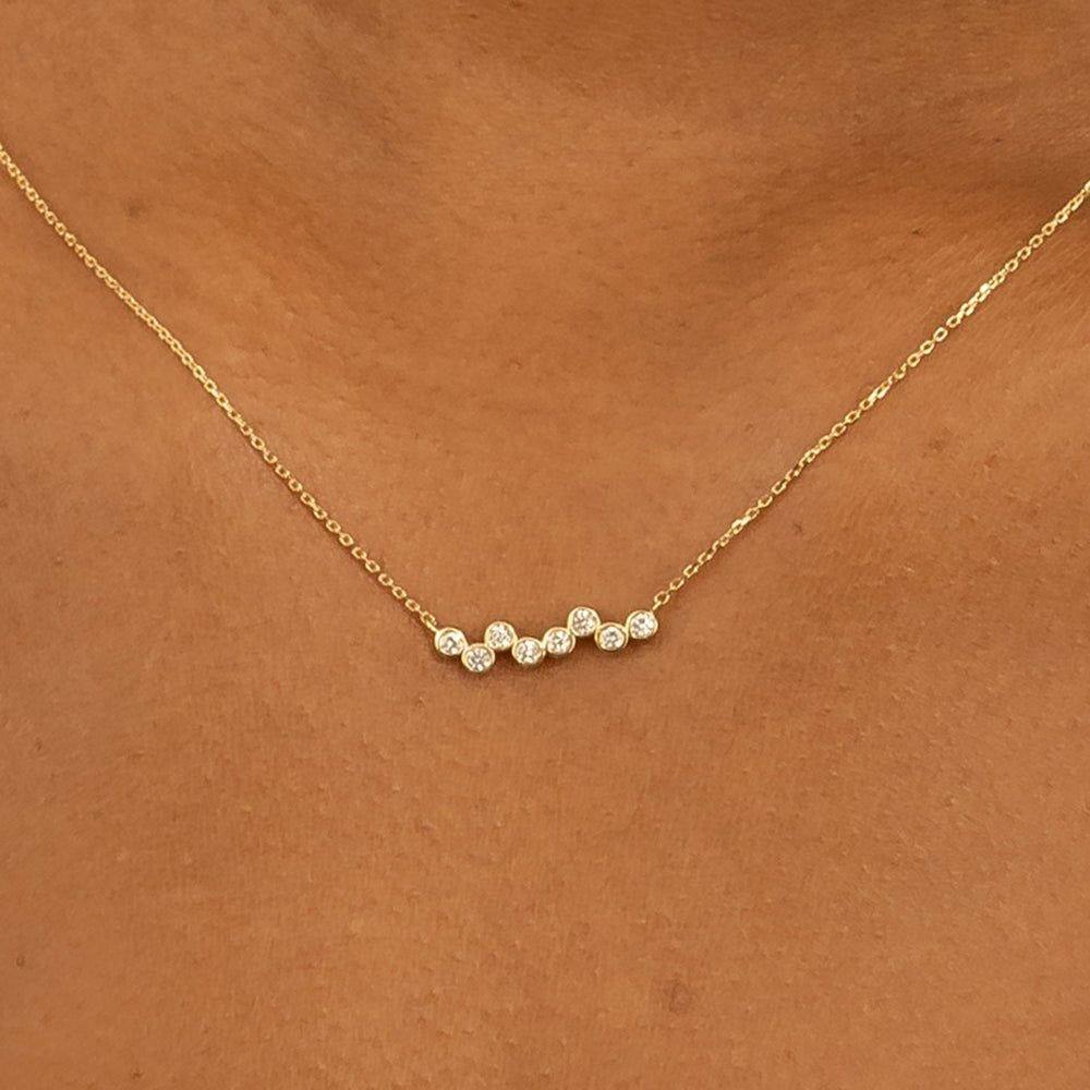 Diamond Bubble Necklace
