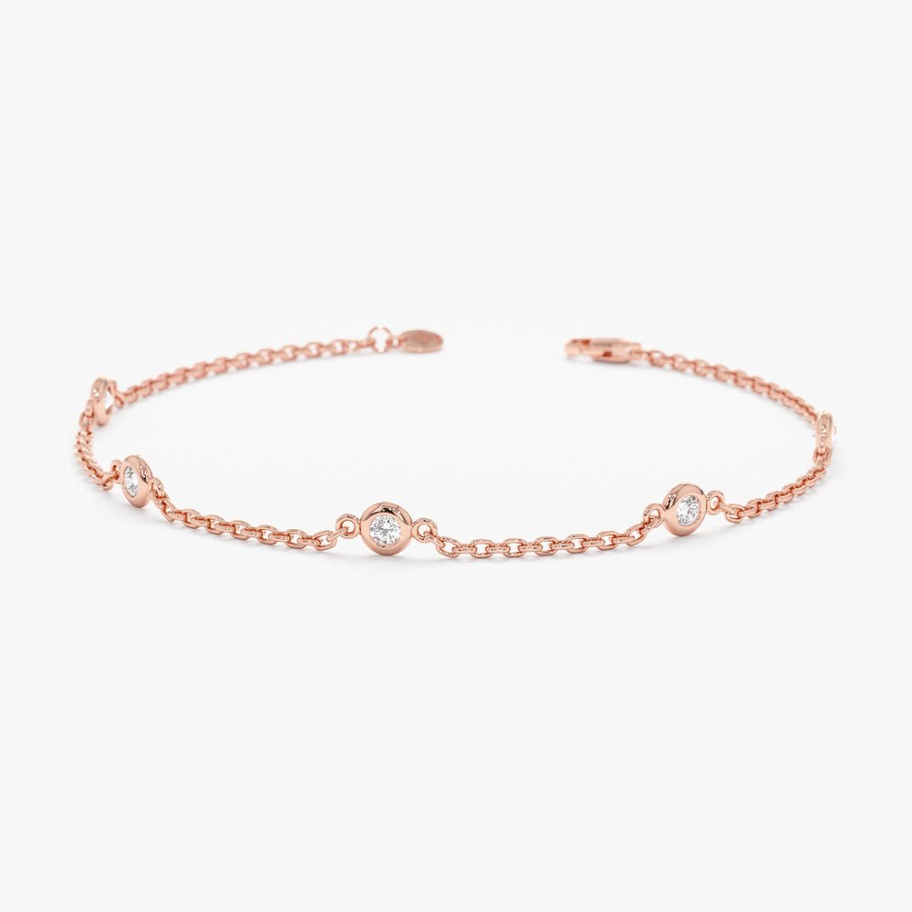 Diamond By the Yard Bracelet