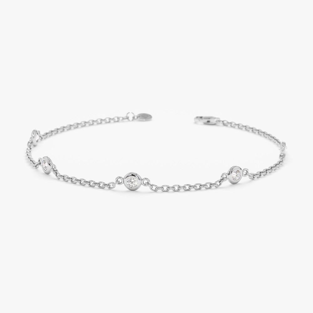Diamond By the Yard Bracelet