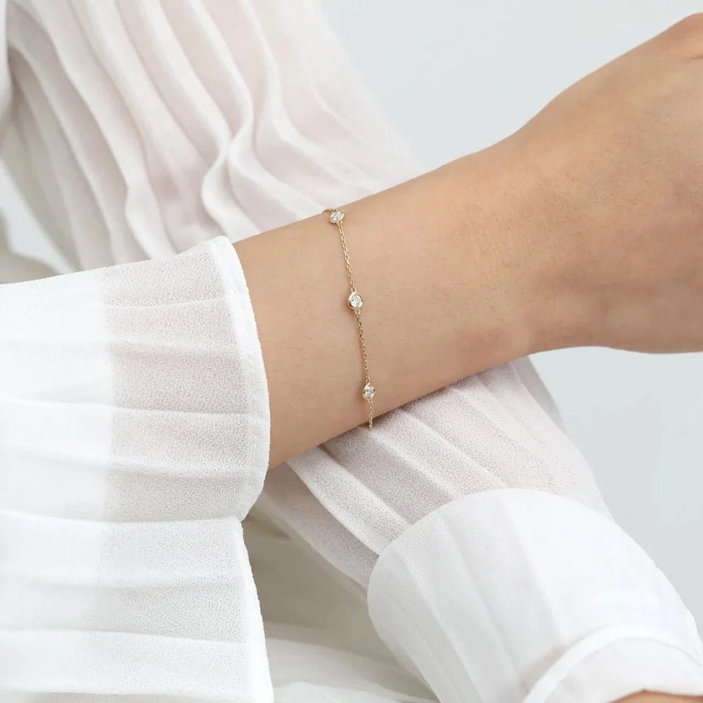 Diamond By the Yard Bracelet
