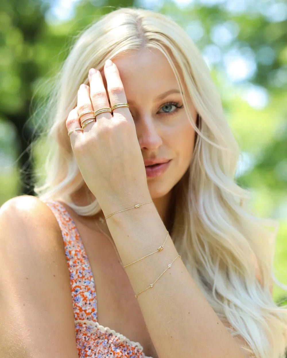 Diamond By the Yard Bracelet