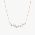 Diamond Cluster Necklace