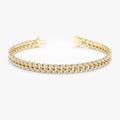 Diamond Cuban Chain Bracelet - 5mm