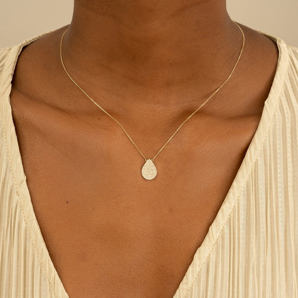 Diamond Drop Necklace