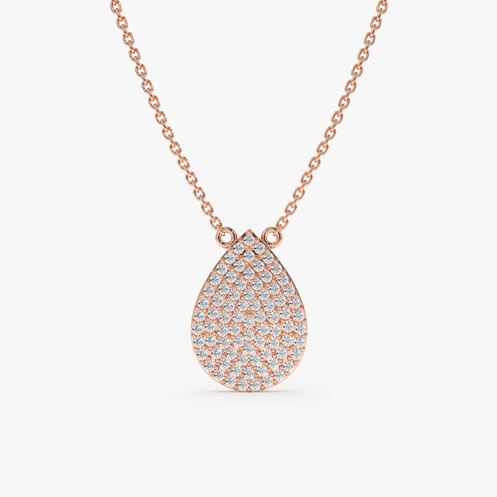 Diamond Drop Necklace