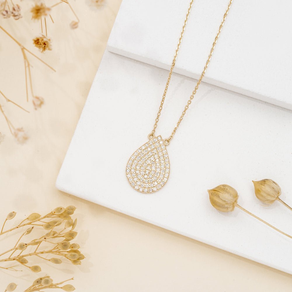 Diamond Drop Necklace