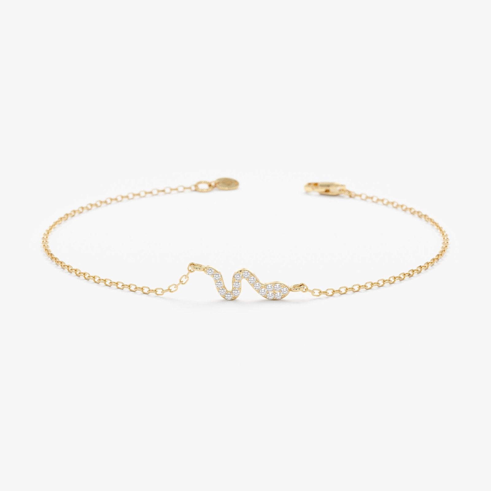 Diamond Snake Bracelet