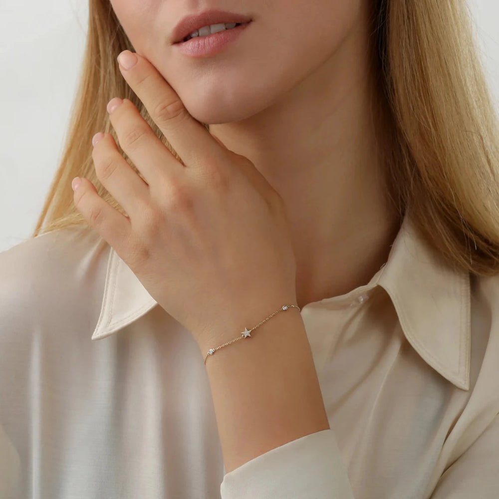 Diamond Star Bracelet