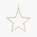 Diamond Star Cutout Charm