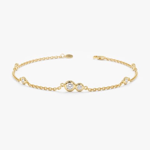 Diamond Station Bracelet