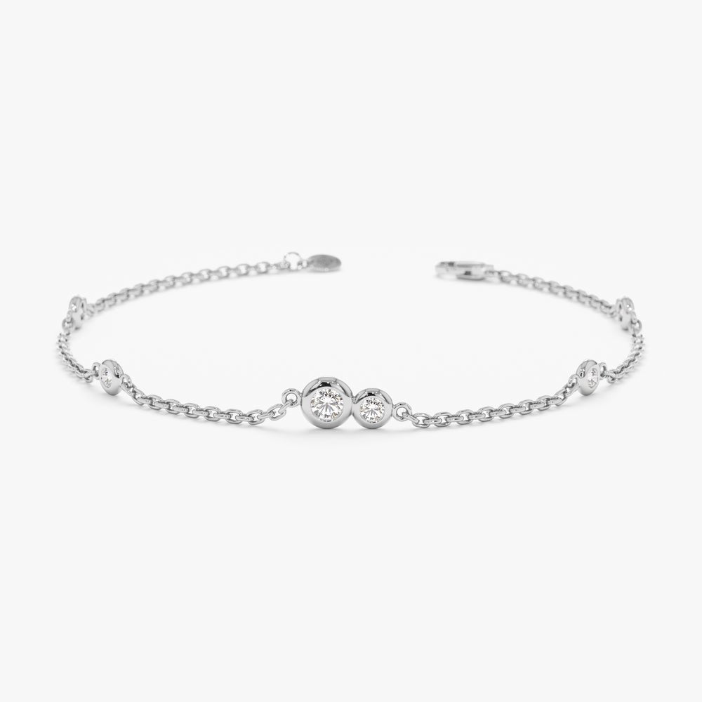 Diamond Station Bracelet