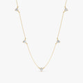 Diamond Station Necklace