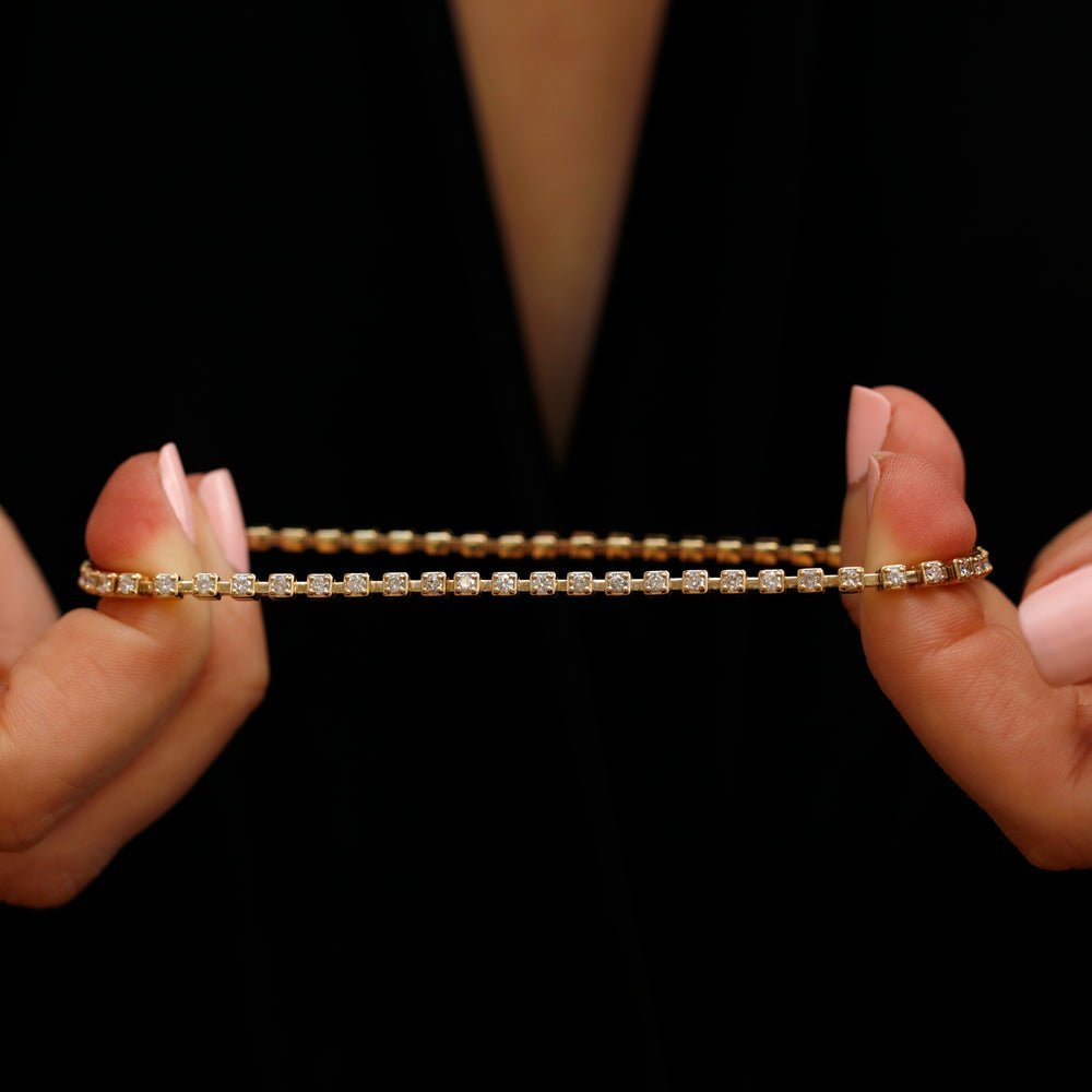 Diamond Stretch Tennis Bracelet