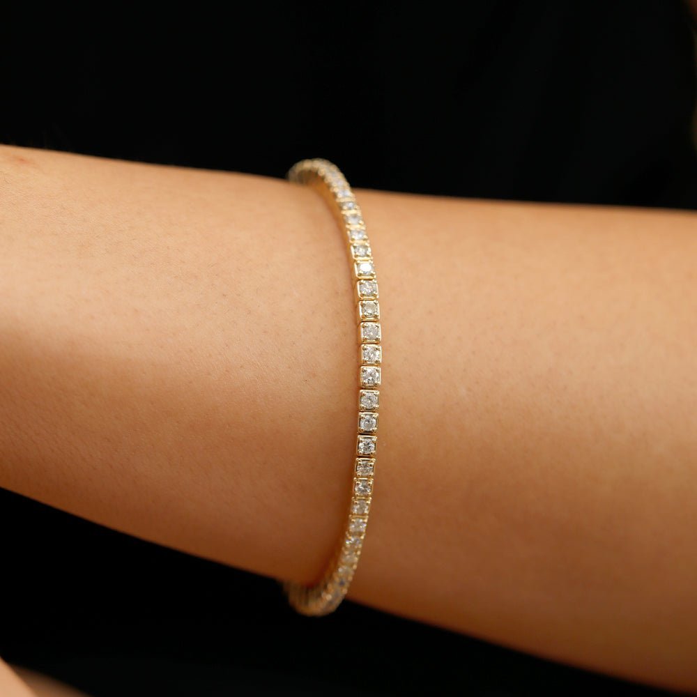 Diamond Stretch Tennis Bracelet