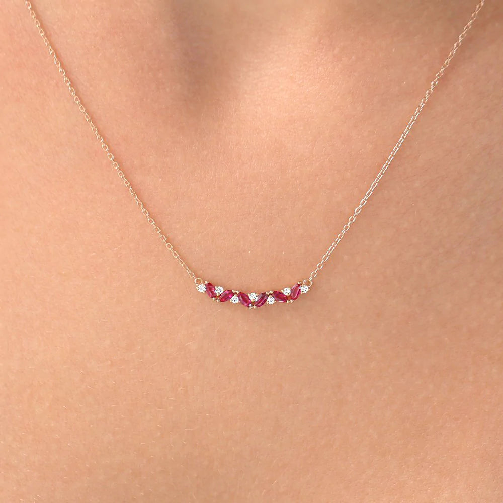 Diamond Trio Necklace