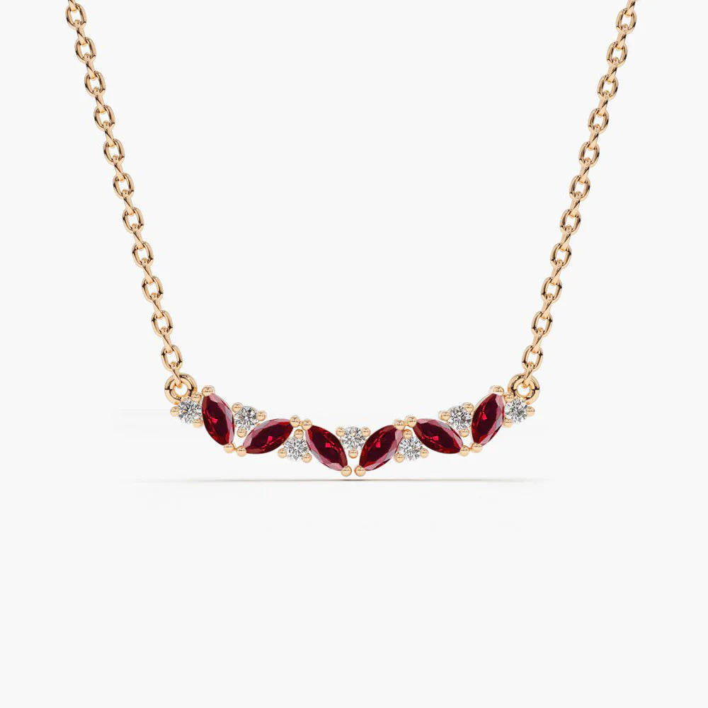 Diamond Trio Necklace