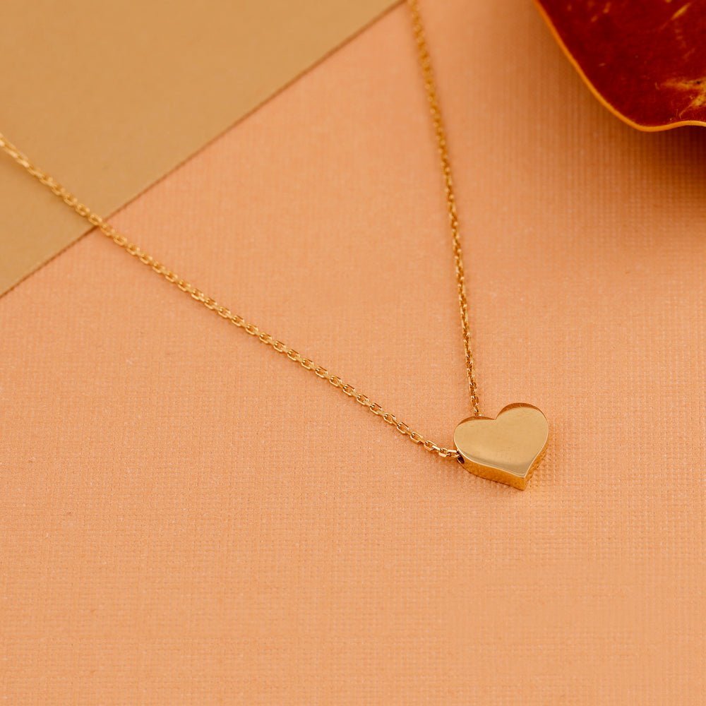 Engravable Heart Necklace