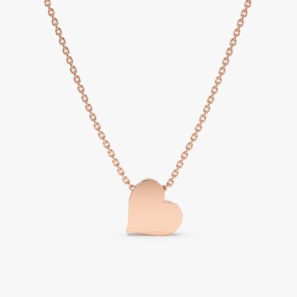 Engravable Heart Necklace