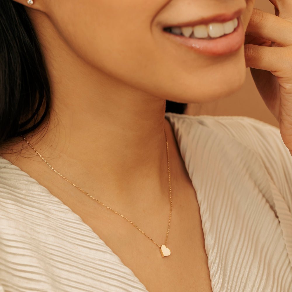 Engravable Heart Necklace