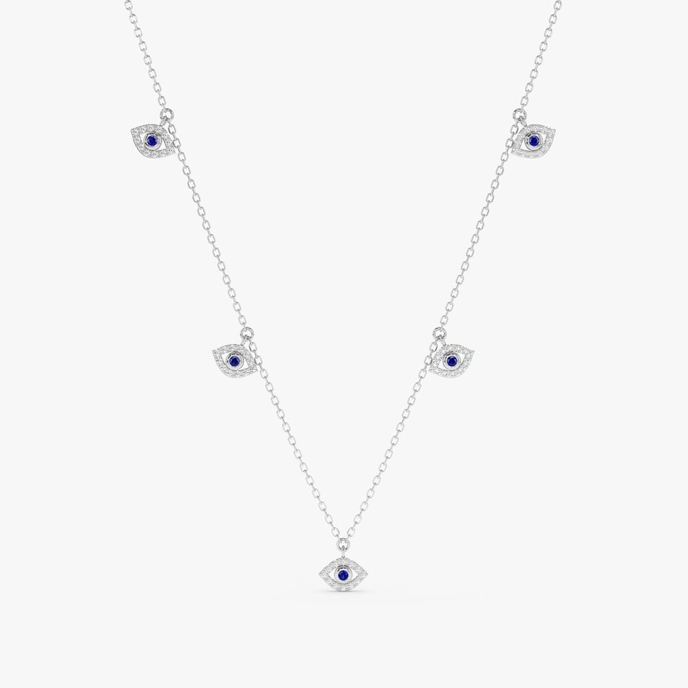 Evil Eye Charms Necklace